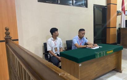 Sat Reskrim Polres Seluma Hadiri Sidang Tipiring Dugaan Tindan Pidana Pencurian Ringan di PN Tais