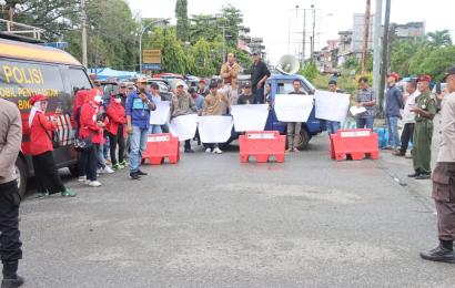 Polres BS, Gelar Pengamanan ASBS Hearing  Dengan DPRD Bengkulu Selatan  