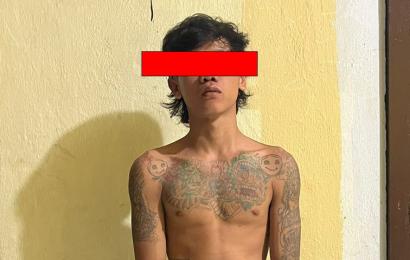 Kasus Penganiayaan, Remaja Bertato Diamankan Polsek Lebong Utara