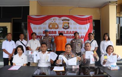 Polresta Bengkulu Tetapkan 4 Tersangka Dugaan Pengaturan Skor dan Suap Liga 3 Bengkulu