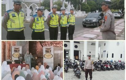 Road Show Safari dakwah Angelina Sondakh, Polresta Bengkulu Lakukan Pengamanan 