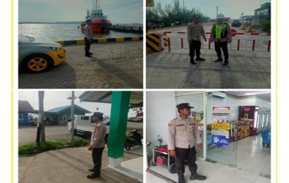 Berikan Rasa Aman Kepada Masyarakat, Personel Polsek KSKP Pulau Baai Patroli KRYD Siang