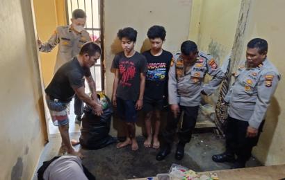Sat Tahti Polresta Bengkulu Melakukan Pemeriksaan dan Pengecekan Ruang Tahanan