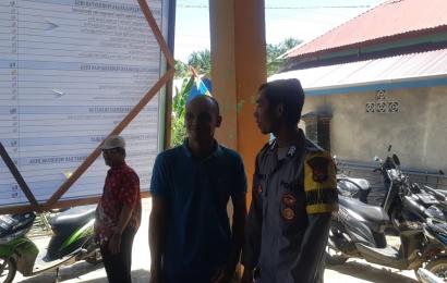 Bhabinkamtibmas Sambangi Warga Binaannya, Untuk Mewujudkan Kamtibmas Yang Kondusif   