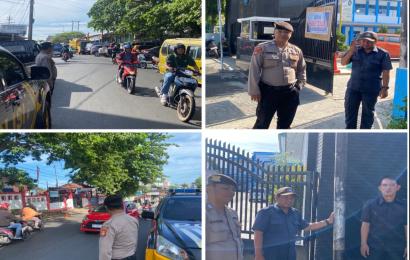 Cipatakan Wilayah Kondusif dan Aman, Sat Samapata Patroli Sambang dan Sampaikan Imbauan Kamtibmas 