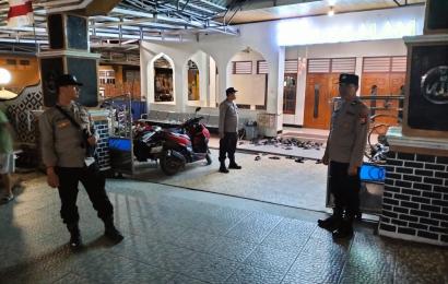 Patroli Dialogis, Personel Polsek Seluma Amankan Shalat Tarawih