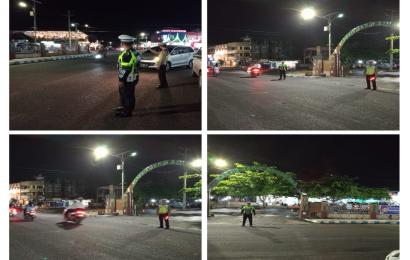 Sat Lantas Polresta Bengkulu, Atur Arus Lalin Kegiatan Shalat Tarawih