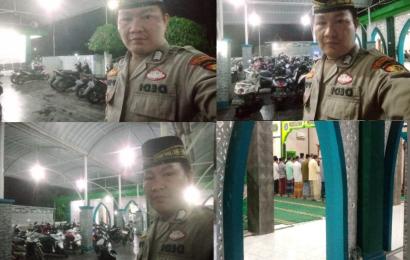 Pelaksanaan Shalat Isya dan Tarawih, Polsek Selebar Berikan Pengamanan 