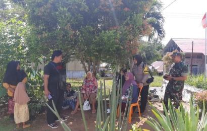Bhabinkamtibmas Polsek Ratu Agung, Sambangi Warga dan Sampaikan Imbauan Kamtibmas 
