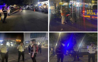 Sat Samapta Polresta Bengkulu Pengamanan Shalat Tarawih di Masjid dan Sambangi Objek Vital 