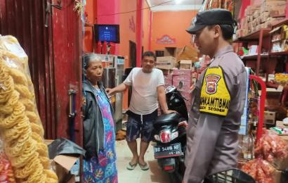 Imbauan Bhabinkamtibmas Polsek Seginim Kepada Warga Masyarakat Desa Babatan Ilir 