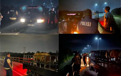 Unit Opsnal Polsek Gading Cempaka Patroli dan Monitoring Antisipasi 3C di Wilkum