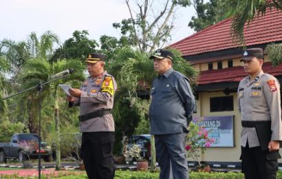 Menjelang Lebaran Polres Seluma Gelar Apel Ketupat Nala 2024