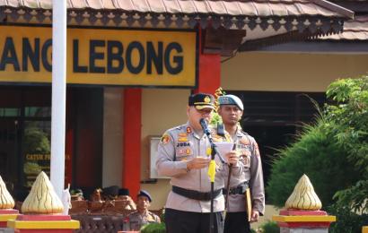Kapolres Rejang Lebong Pimpin Apel Pasukan Operasi Ketupat Nala-2024 