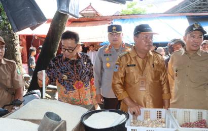 Kapolres Kepahiang Sidak Pasar Jelang Hari Raya Idul Fitri 