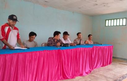Polsek Talo Hadiri Undangan Penyaluran Bantuan BLT DD Tahap 1,2,3 Desa Giri Nanto 