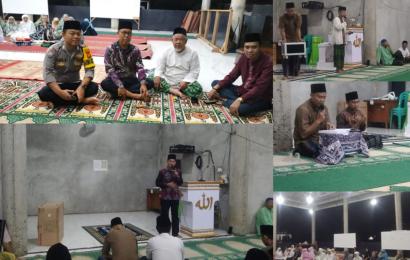 Polsek Selebar Pengamanan dan dan Pemantauan Kegiatan Safari Ramadhan Camat Selebar