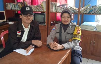 Patroli Sambang Warga Binaan, Bhabinkamtibmas Sampaikan Pesan-Pesan Kamtibmas 