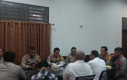 Polres Lebong Gelar Rapat Konsolidasi dan Mitigasi Penanganan Banjir