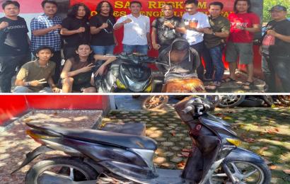Kabur ke Kedurang Ilir, Terduga Pelaku Curanmor Didor!