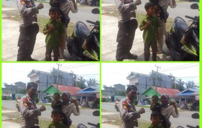 Patroli Presisi, Polsek Pino Raya Antisipasi 3C Pada Hari Raya Idul Fitri 1445 H 