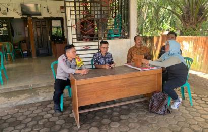 Wujudkan Situasi Kamtibmas yang Kondusif Polsek Pinoraya Giatkan Bhabinkamtibmas ke Desa Binaan   