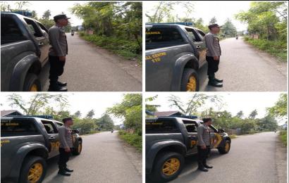 Laksanakan Patroli Presisi, Polsek Manna Antisipasi Curat, Curas dan Curanmor
