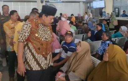 Wakil Gubernur Bengkulu, Mian, melakukan inspeksi mendadak ke RSUD M. Yunus Bengkulu pada Kamis (22/5). (Inspirasinews.co.id)