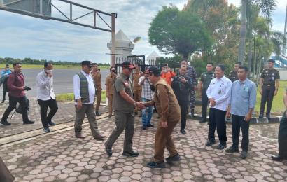 Kepala BNPB RI Tinjau Langsung Lokasi Gempa di Bengkulu