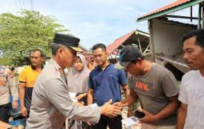 Kapolda Bengkulu Tinjau Langsung Korban dan Fasilitas Pasca Gempa di Betungan Rafflesia Asri
