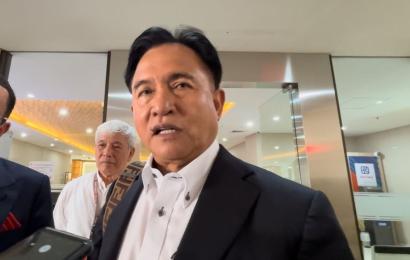 Menko Kumham Imipas Yusril Ihza Mahendra.