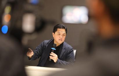 Ketum PSSI ,Erick Thohir. 