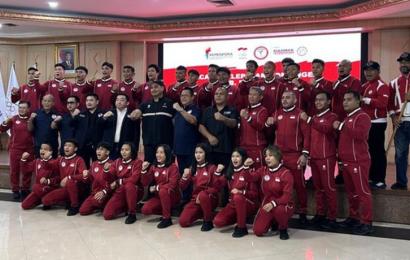 Menpora Dito Lepas Timnas MMA Indonesia ke Kejuaraan Dunia dan Asia Remaja 2025
