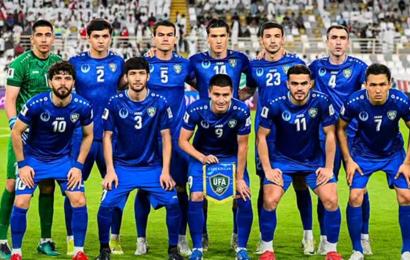 Timnas Uzbekistan kala berlaga. (Foto: Instagram/@uzbekistanfa)