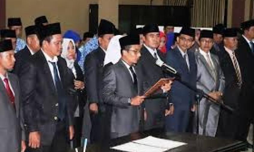 Pemkot Lakukan Mutasi Jabatan Eselon II,III,IV Pemkot