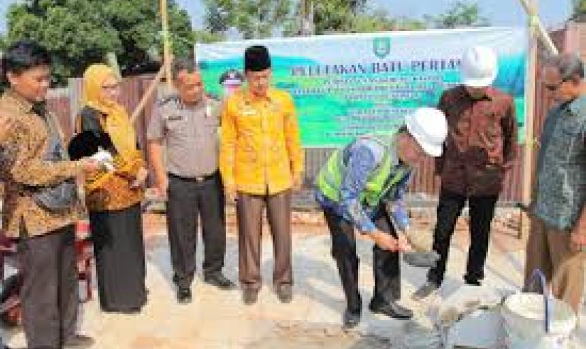 Baru Pertama Dinas TPHP di Letakan Gubernur Bengkulu