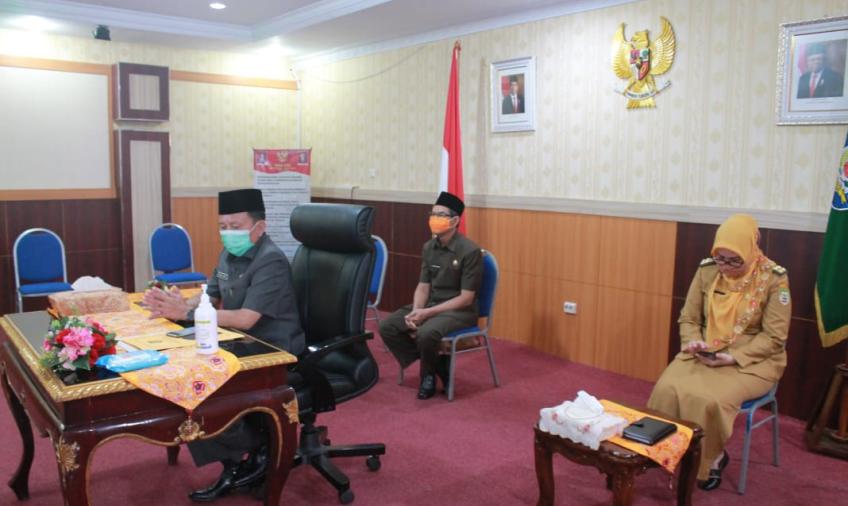 DPRD PROVINSI BENGKULU GELAR RAPAT PARIPURNA SECARA VIRTUAL METTING