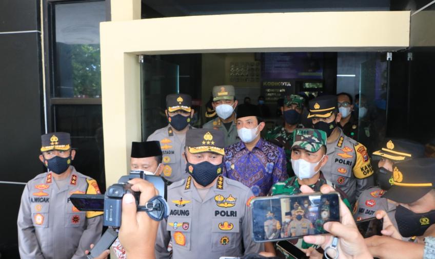 Kejar Target Vaksinasi, Irwasum Polri Tinjau Pelaksanaan Vaksinasi Di Polres Bengkulu