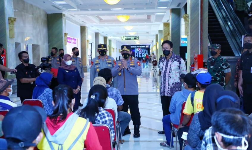 Kapolri Apresiasi Warga yang Pilih Dirawat di Isoter Karena Ikut Kendalikan Laju Covid-19 