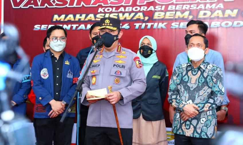 Kapolri Kejar Target Vaksin Booster Agar Warga Miliki Kekebalan Jalani Aktivitas Ramadan 