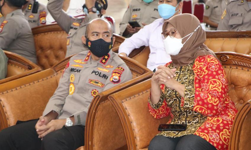 Kejar capaian target vaksinasi, Polda Gandeng Universitas di Bengkulu