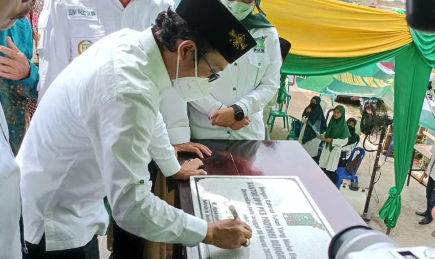 Graha Gus AMI di Bengkulu Diresmikan, Sekjen DPP PKB : Momentum Menangkan Cak Imin Di Pilpres 2024