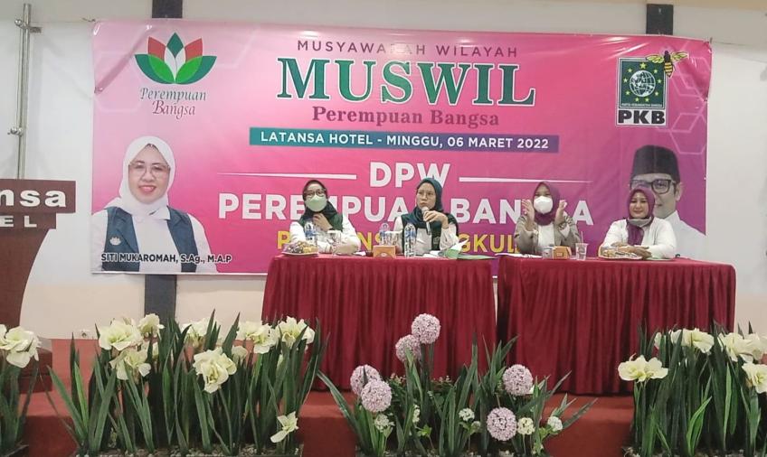 Memperkuat Strategi, DPW Perempuan Bangsa laksanakan Muswil