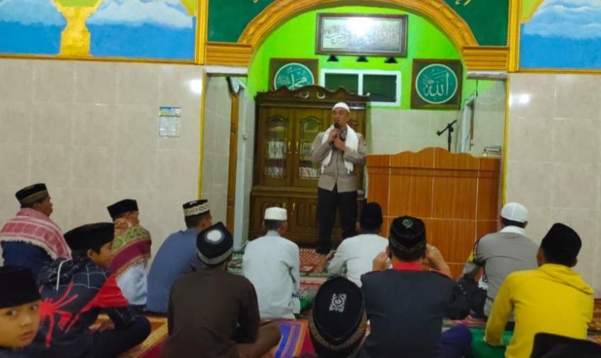 Polsek Bermani Ulu Polres RL Gelar Safari Ramadan