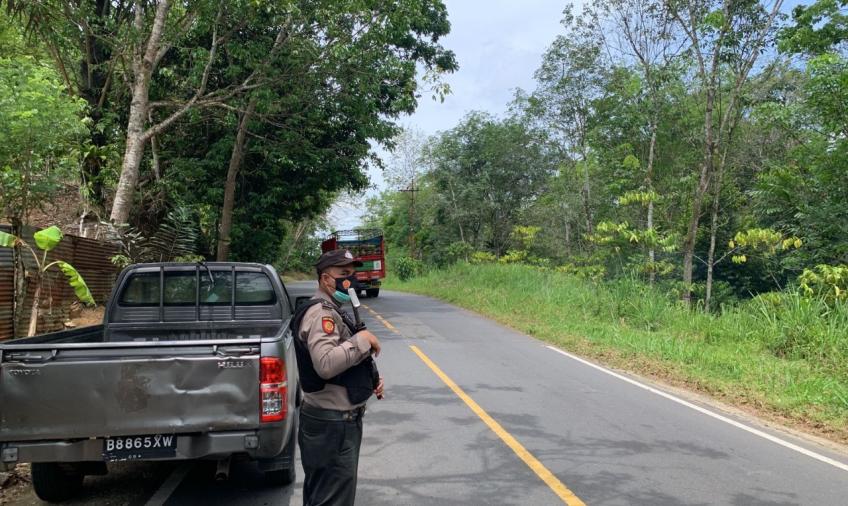 Antisipasi 3C, Polsek PUT Patroli di Jalur Lintas Curup
