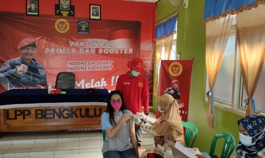 BIN Daerah Bengkulu menggelar vaksinasi