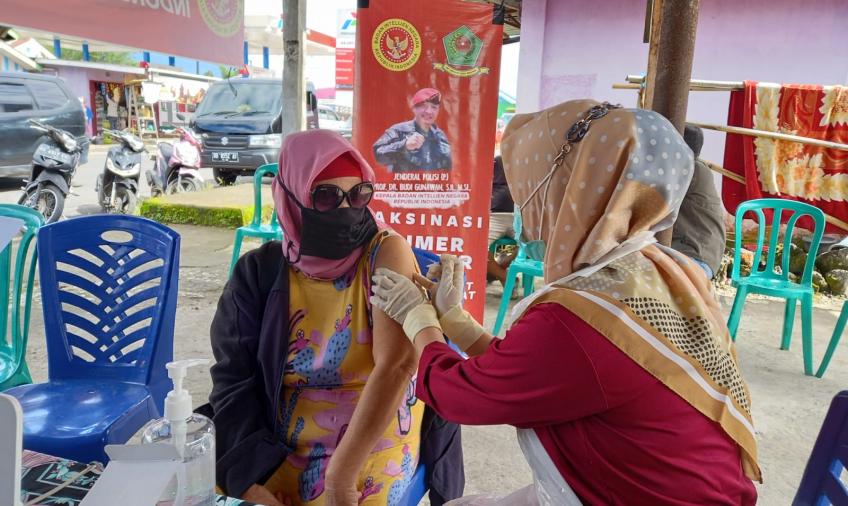 Vaksinasi BIN di Rejang Lebong Sasar Pemudik