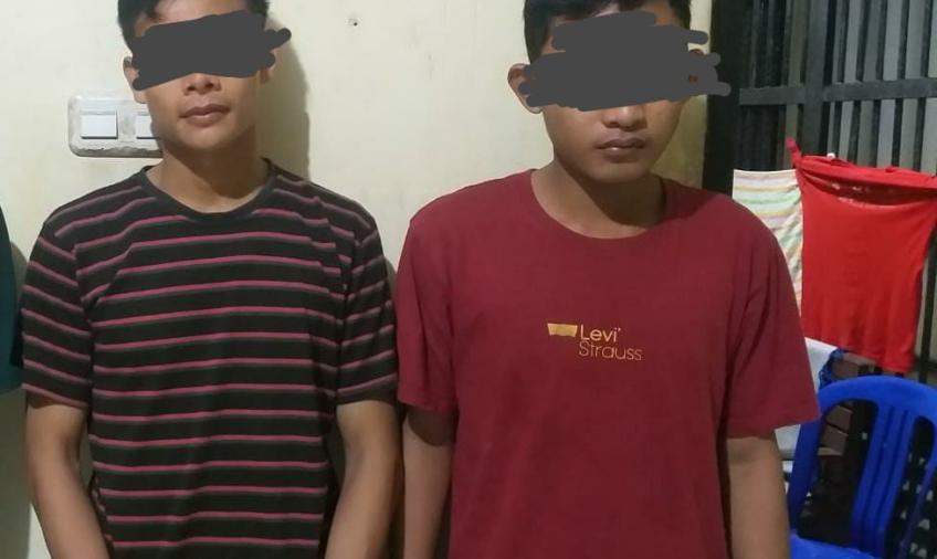 Simpan 2000 Samcodin Dalam Plastik Hitam, 2 Pria Ditangkap Polisi