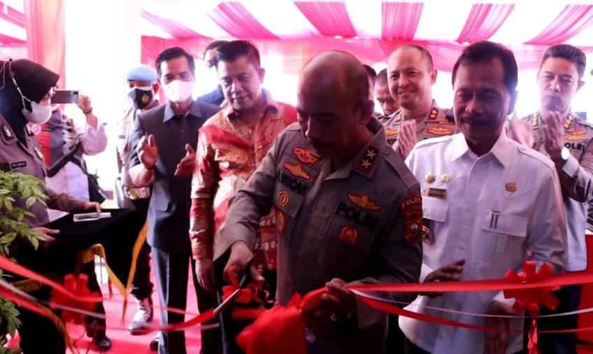 Resmikan Mako Polres Benteng, Kapolda Bengkulu Harapkan Dapat Menumbuhkan Semangat Personil