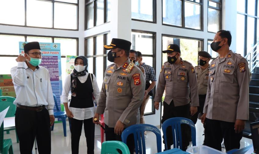 Kapolres RL Silaturahmi dan Koordinasi ke 3 Puskesmas 